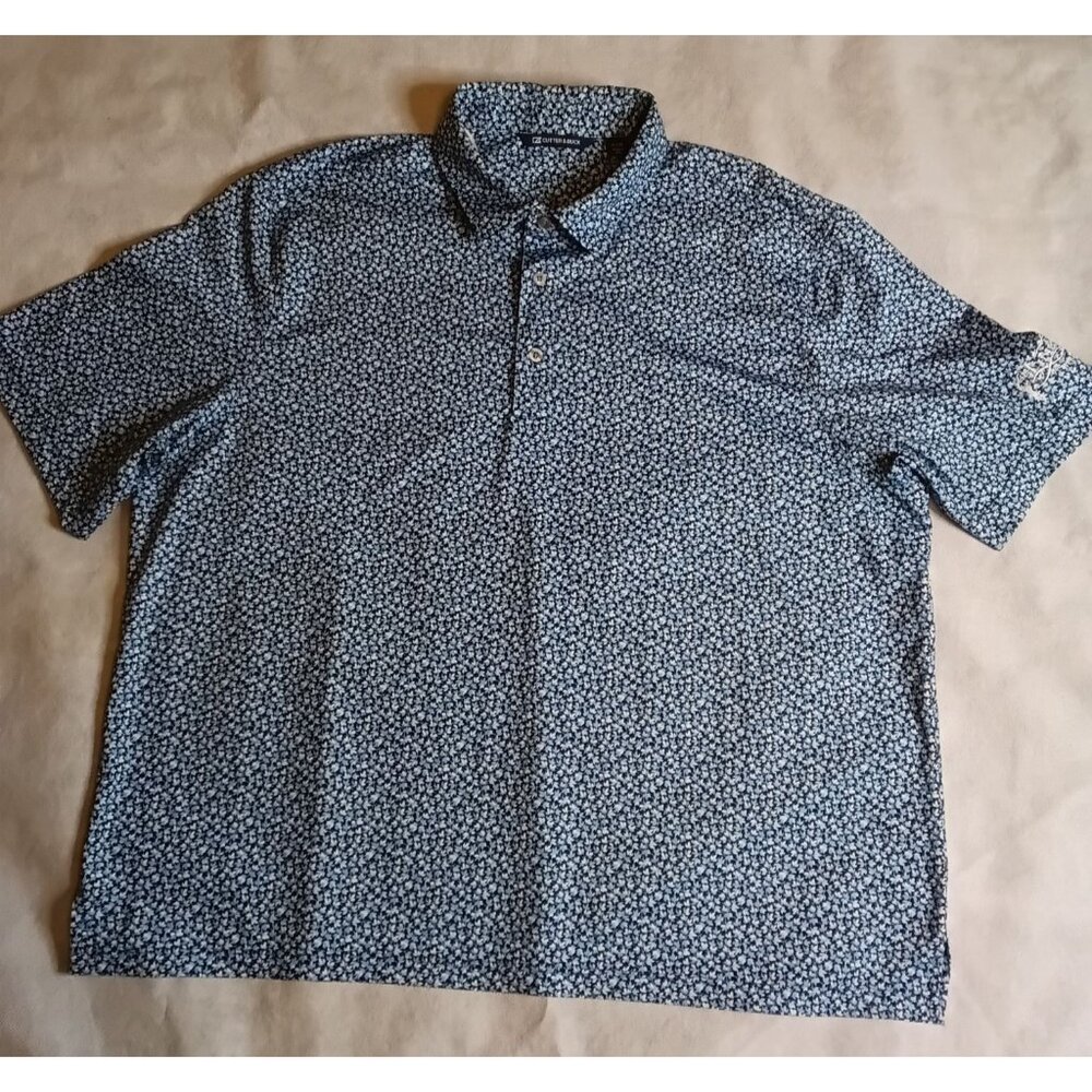 Cutter & Buck Polo Shirt XL Short Sleeve Sierra Blanca Golf